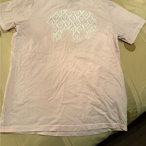 Ivory Ella Pink T-Shirt with Elephant Pocket Design